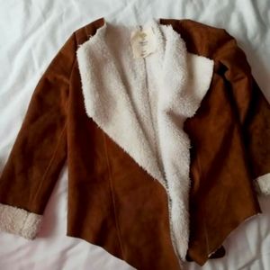 Girls tucker and tate open front jacket